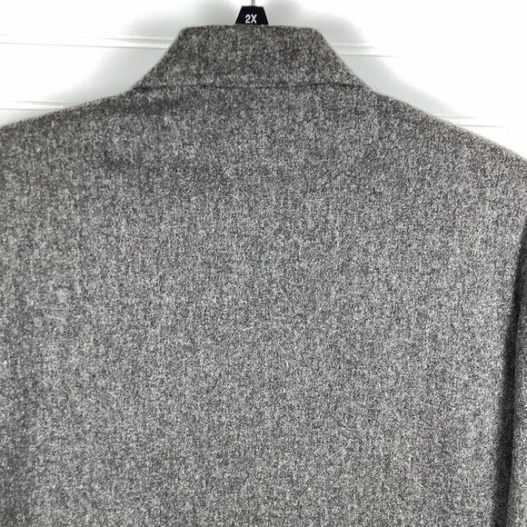 Sag Harbor Womens Wool Blazer Size 8 Gray Single Breasted Lined Preppy Academia - Picture 5 of 6